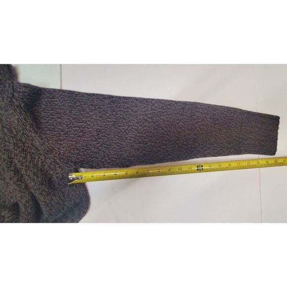 Club Monaco Sweater Women's Large Brown Heather  Knit Pullover - Picture 7 of 7